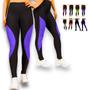 Imagem de Calça Leg Legging REDINHA Cintura Alta Fitness Treino Casual Corrida Academia Cores 654