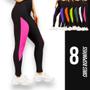 Imagem de Calça Leg Legging REDINHA Cintura Alta Fitness Treino Casual Corrida Academia Cores 654