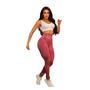 Imagem de Calça Leg Legging TEXTURIZADA LEVANTA BUMBUM Cintura Alta Fitness Treino Corrida Academia 878