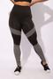 Imagem de Calça Legging Cintura Alta Newstyle Com Detalhe Moda Fitness Academia Feminina