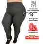 Imagem de Calça Legging com Bolso Plus Size GG XGG EXGG 44 ao 54 Suplex premium zero transparência