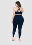 Imagem de Calça legging com detalhe lateral marinho graphene g0771