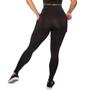 Imagem de Calça Legging Feminina De Academia Com Bolso Lateral Cintura Alta Fitness Zero Transparência