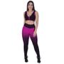 Imagem de Calça Legging Feminino Fitness Degradê Cintura Alta Orbis - Rosa, M