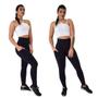 Imagem de Calça Legging Fitness C/ Bolso Cós 15cm. Em Suplex Poliamida - PRETO