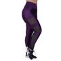 Imagem de Calça Legging Fitness Orbis Cirrê 3D Detalhe em Tela Na Lateral Feminina - M, Roxo