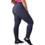 Imagem de Calca Legging Hering Feminina Mescla Cinza Escuro Cós Alto 05P7MD3EN