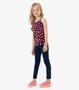 Imagem de Calça Legging Infantil Feminina Rovitex Kids Azul