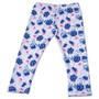 Imagem de Calça Legging Infantil Floral Azul Toffee - Nº02