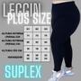 Imagem de Calça Legging Plus Size Costura Reforçada Sem Transparência