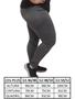Imagem de Calça Legging Plus Size Femininas Caminhada Exercícios Academia