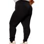 Imagem de Calça Legging Plus Size Flanelada Zero Transparência Suplex