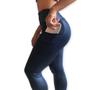 Imagem de Calça Legging Plus Size Heide Ribeiro Super Silver Bolso