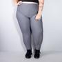 Imagem de Calça Legging Plus Size Mescla com Bolsos 