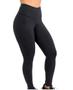 Imagem de Calça Legging Preta e Cinza Kit Com 2 Calças Legging - Abafarto