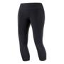 Imagem de Calça Legging Salomon 3/4 Compressão Leve Premium Feminina