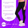 Imagem de Calça Legging Selene Feminina Leg Grossa Sem Costura Legue Fitness Leguin Academia Sem Transparência Cintura Alta Cós Alto