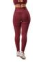 Imagem de Calça Legging Vinho Elite Estampa Digital Tecido Flex Poliamida Academia Corrida Volêi Tênis UV+50