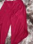 Calça Malha de algodão com fenda - VICKS Imagem de Calça Malha de algodão com fenda