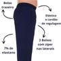 Imagem de Calça Masculina Com Bolso De Zíper Tactel Plus Size