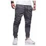 Imagem de Calça Masculina Jogger Sarja  Jeans Camuflada  Com Punho Elástico Elástico Linha Premium A Envio Rápido 