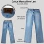 Imagem de Calça Masculina Lee Jeans Delavê Daren Regular Fit Cintura Média Perna Reta Ref: 2046L