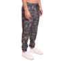 Imagem de Calça Masculina Tactel Casual Esportiva Xadrez 3 Bolsos Camuflada Verde