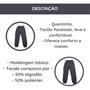 Imagem de Calça Moletom Infantil flanelado 4 A 8 Grafite inverno Uniforme escolar dia a dia 100 algodão basico punho Baby Deluxe