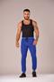 Imagem de Calça Moletom Inverno Lisa Academia Jogger Slim Masculina