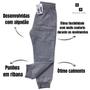 Imagem de Calça Moletom Menino Kyly Flanelada com Punho Kit com 4 Unidades Calca Moleton Criança