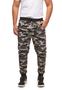 Imagem de Calça moleton camuflado skinny slim sport luxo