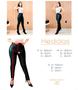 Imagem de Calça Montaria Legging Feminina Couro Cintura Alta Skinny