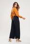 Imagem de Calça Pantalona Com Bolso Viscolinho Preto Salvatore Fashion