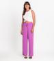 Imagem de Calça Pantalona Em Air Flow Com Cordão Rovitex Roxo