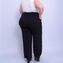 Imagem de Calça Pantalona Plus Size Curve Crepe Duna Air-flow Wide Leg Soltinha