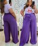 Imagem de Calça Pantalona Wide Leg plus Size