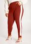 Imagem de Calça plus size em moletom com listra lateral lunender 66505