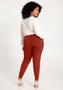 Imagem de Calça plus size em moletom com listra lateral lunender 66505