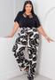 Imagem de Calça Plus Size Estampada