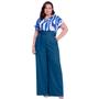 Imagem de Calça Plus Size Linho Pantalona 26134