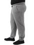 Imagem de Calça Plus Size Masculina de Moletom Sem Felpa Mescla Clara