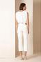 Imagem de Calça Sarja Pantacourt Off White