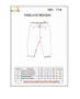 Imagem de Calça saruel molecotton estampado com laço infantil bebê Ralakids 