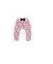 Imagem de Calça saruel molecotton estampado com laço infantil bebê Ralakids 