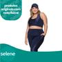 Imagem de Calça Selene Original Legging Com Recorte e Bolsos Laterais Plus Size Feminina Modelagem Esportiva