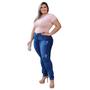 Imagem de Calça Skinny Feminina Jeans Com Licra Plus Size 33