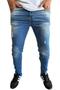 Imagem de Calça skinny jeans com alta qualidade elastano botao otimo acabamento skinny