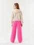 Imagem de Calça Wide Leg Básica Rosa Abrange