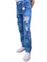 Imagem de calça wide leg jeans feminina infantil juvenil menina de 1 a 16 anos