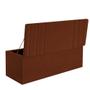 Imagem de Calçadeira Baú Recamier King 190CM Grécia Suede Terracota - D A DECOR